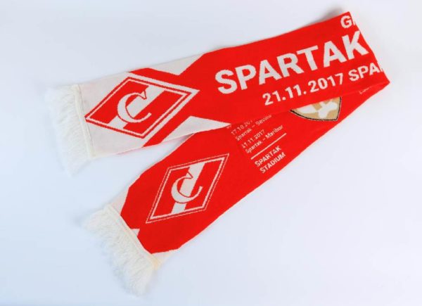Футбольные шарфы с логотипом команды