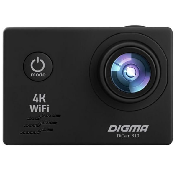 Экшн камера digma dicam 82c 4k обзор