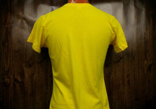 Желтая промо футболка